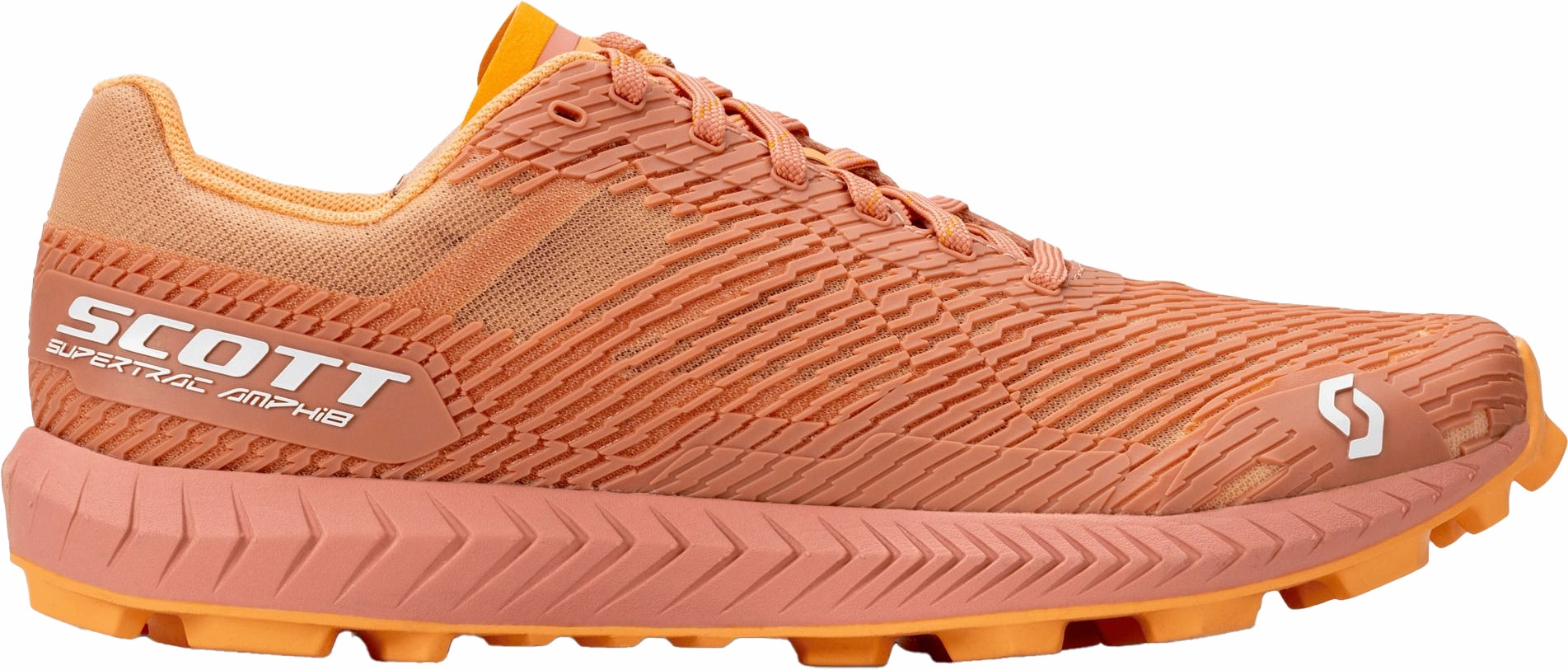 morning - runner Anti - Fungal Scott Supertrac Amphib Womens Trail Running Shoes - Orange