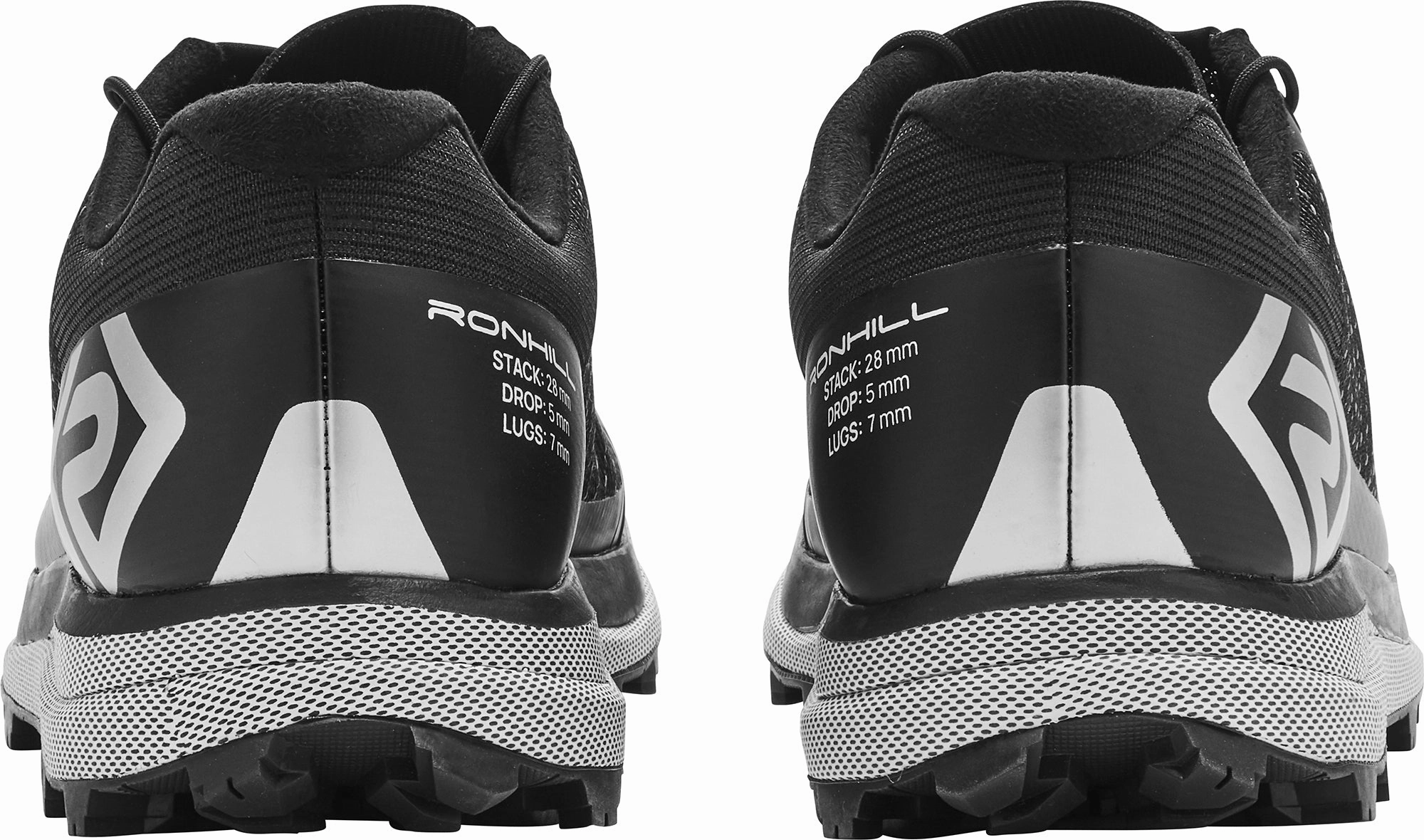 long - distance run indoor - court running shoes Ronhill Reverence Mens Trail Running Shoes - Black