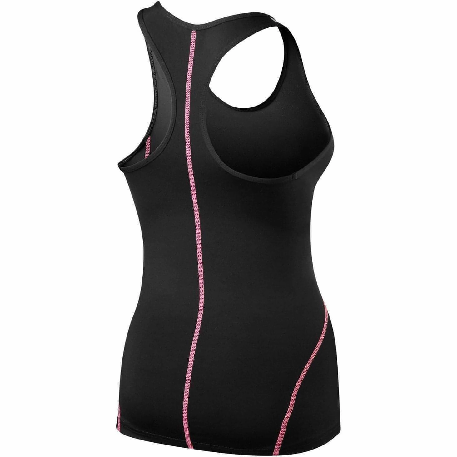 Pressure Distributing Pads TCA Pro Performance Womens Running Vest Tank Top - Black
