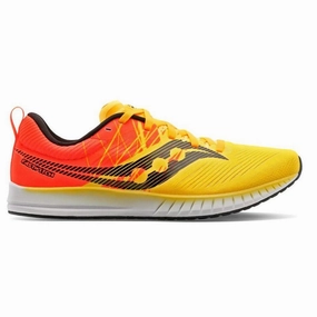 Smooth Walk Saucony Fastwitch 9 Womens Running Shoes - Yellow