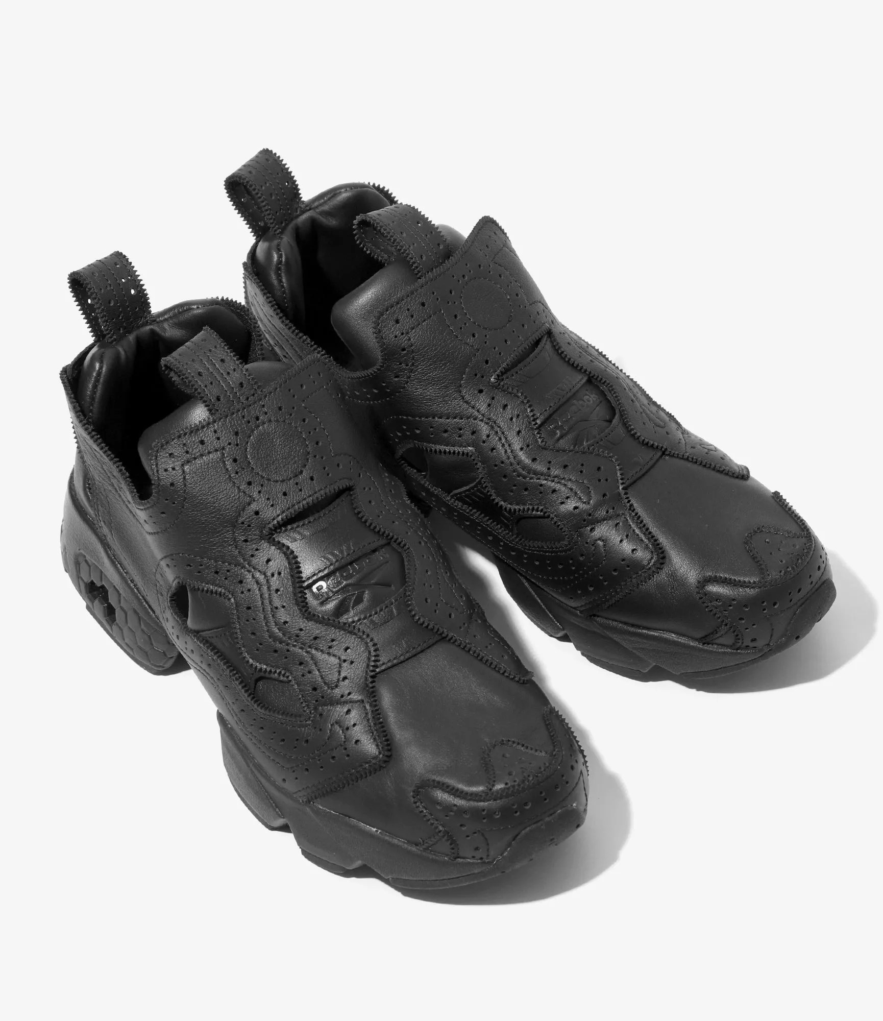Instapump Fury 94 ?C Black Leather Supportive Wear Freedom Step