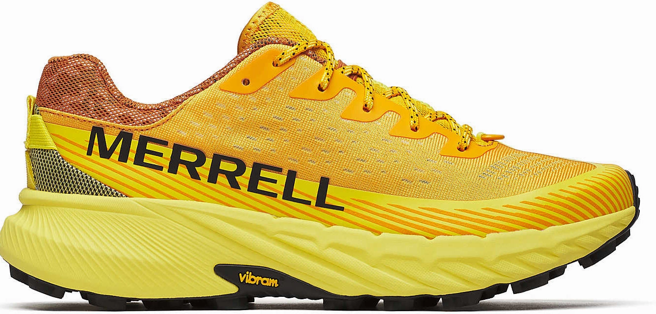 Merrell Agility Peak 5 Mens Trail Running Shoes - Orange treadmill runner