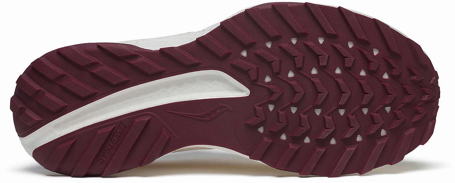 running in winter Saucony Ride TR2 Womens Trail Running Shoes - Yellow