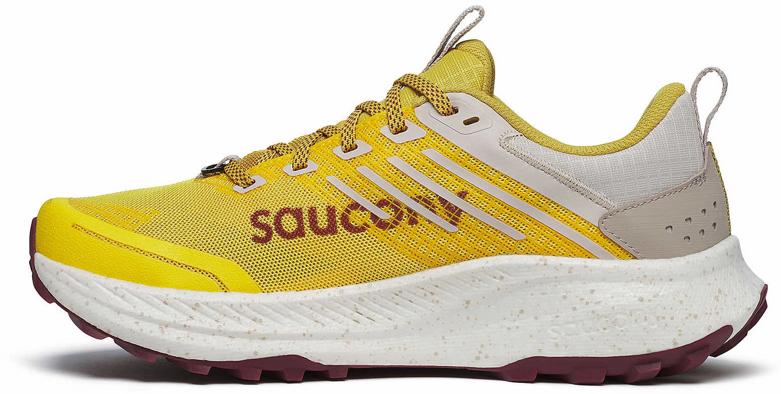 Saucony Ride TR2 Womens Trail Running Shoes - Yellow social running shoe appeal