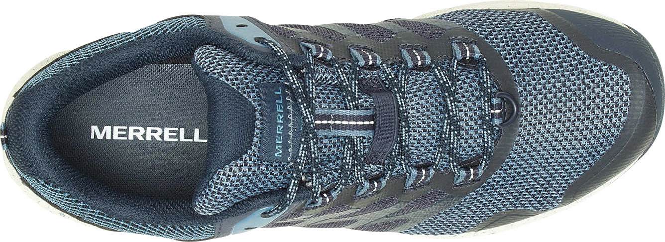 Merrell Nova 3 GORE-TEX Mens Trail Running Shoes - Blue running - safety