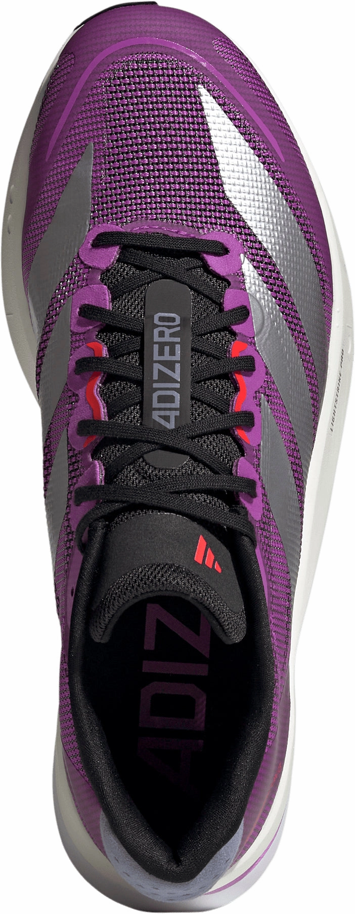 Elderly Reinforced Heel Clip adidas Adizero Boston 13 Mens Running Shoes - Purple
