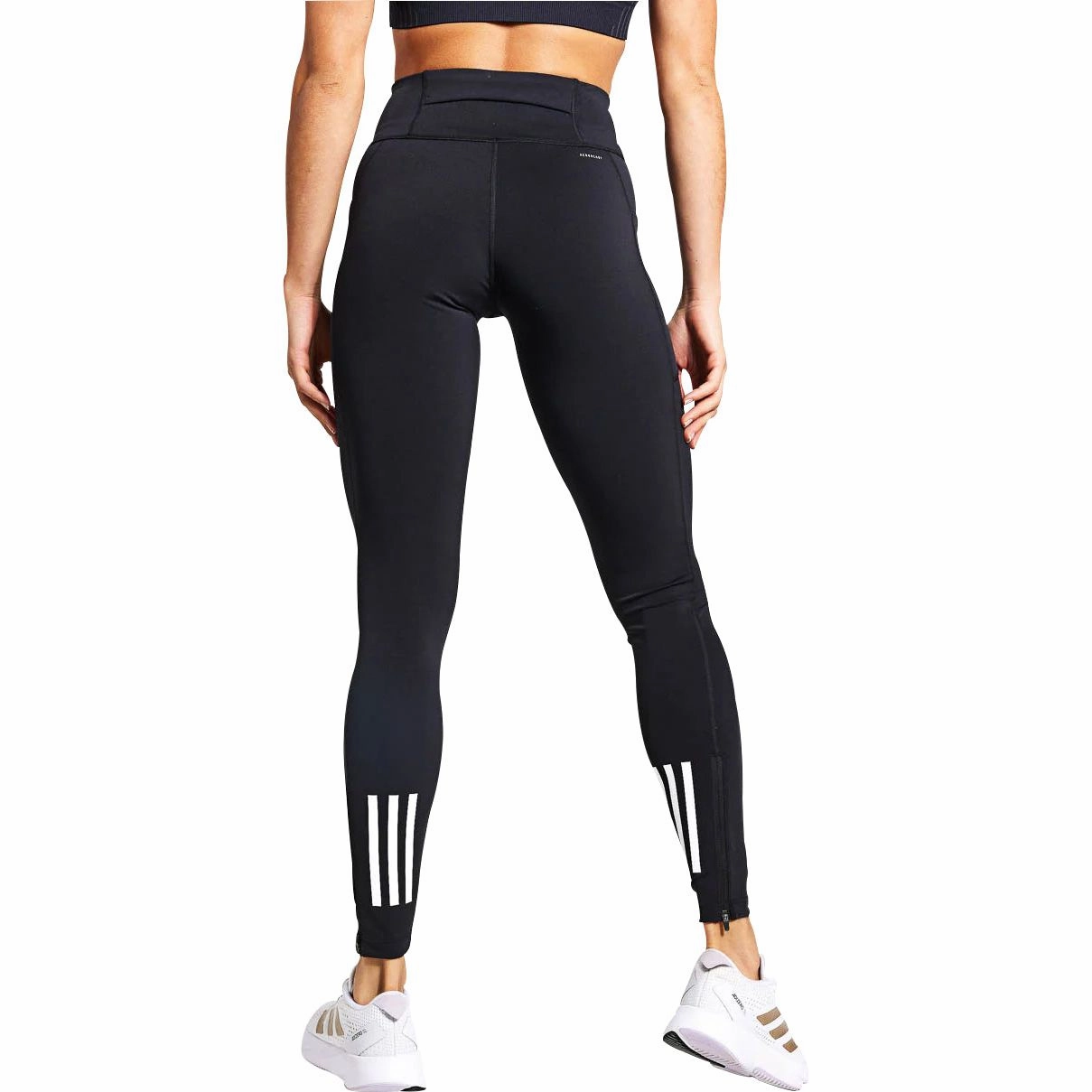 adidas DailyRun Womens Long Running Tights - Black Easy Motion Daily Routine Body Shaping