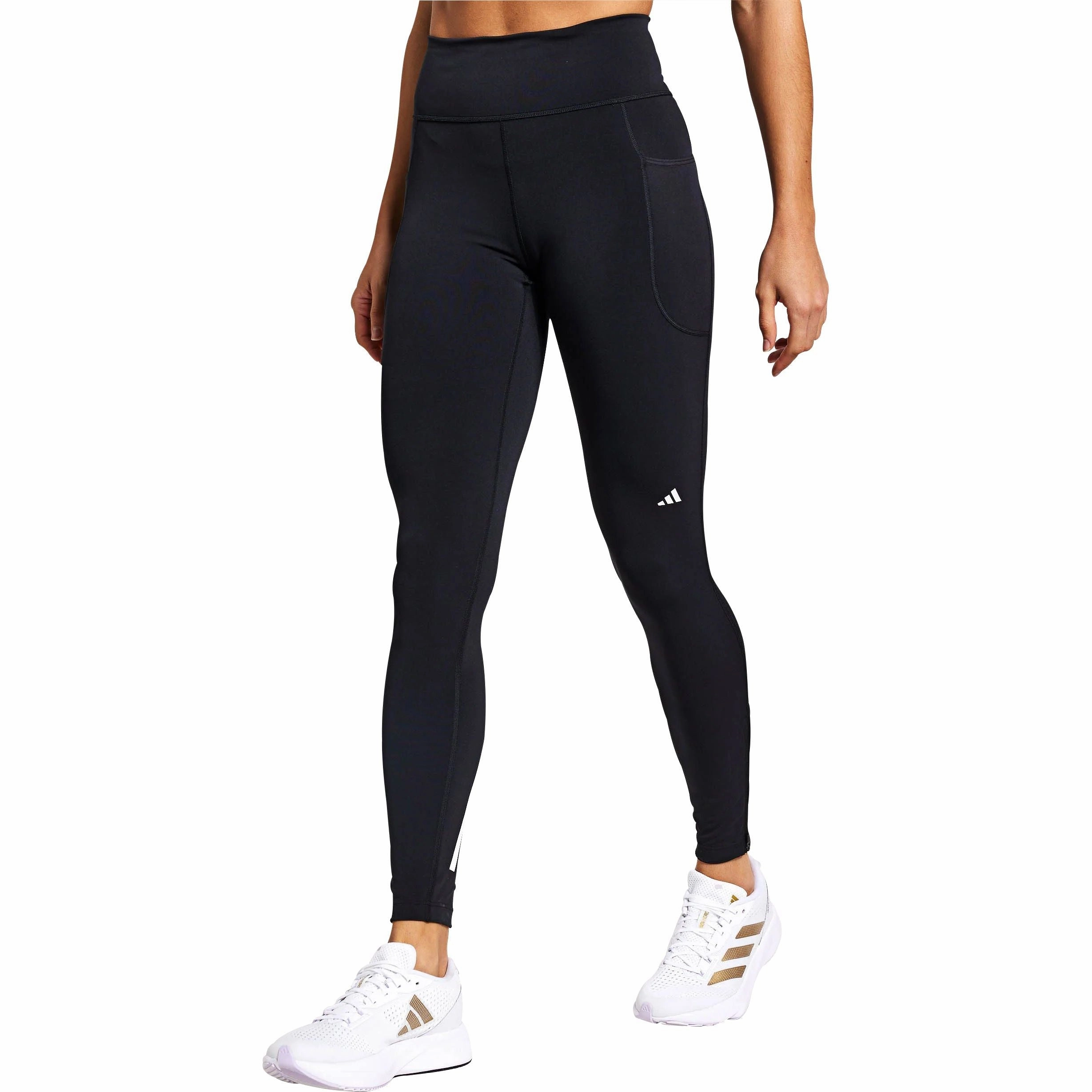 Lounge Comfort adidas DailyRun Womens Long Running Tights - Black