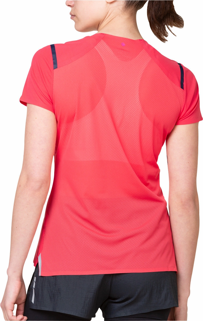 Everyday Look Wear Performance Comfort Ronhill Tech Race Short Sleeve Womens Running Top - Pink