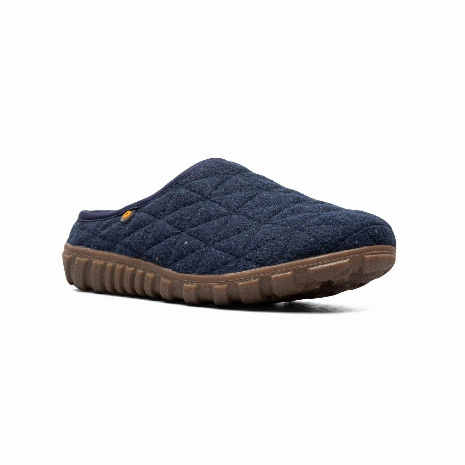 Bogs Snowday II 78889-402 Slippers Women's  Blue Quilted Cozy Shoes JOBB1625 Easy To Slip