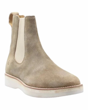 Stylish Design Rugged Function Men's Bedford Chelsea Boots In Sandstone