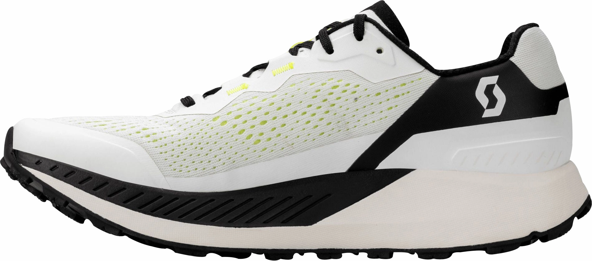 Scott Ultra Carbon RC Mens Trail Running Shoes - White Durable Foam Low Profile Design