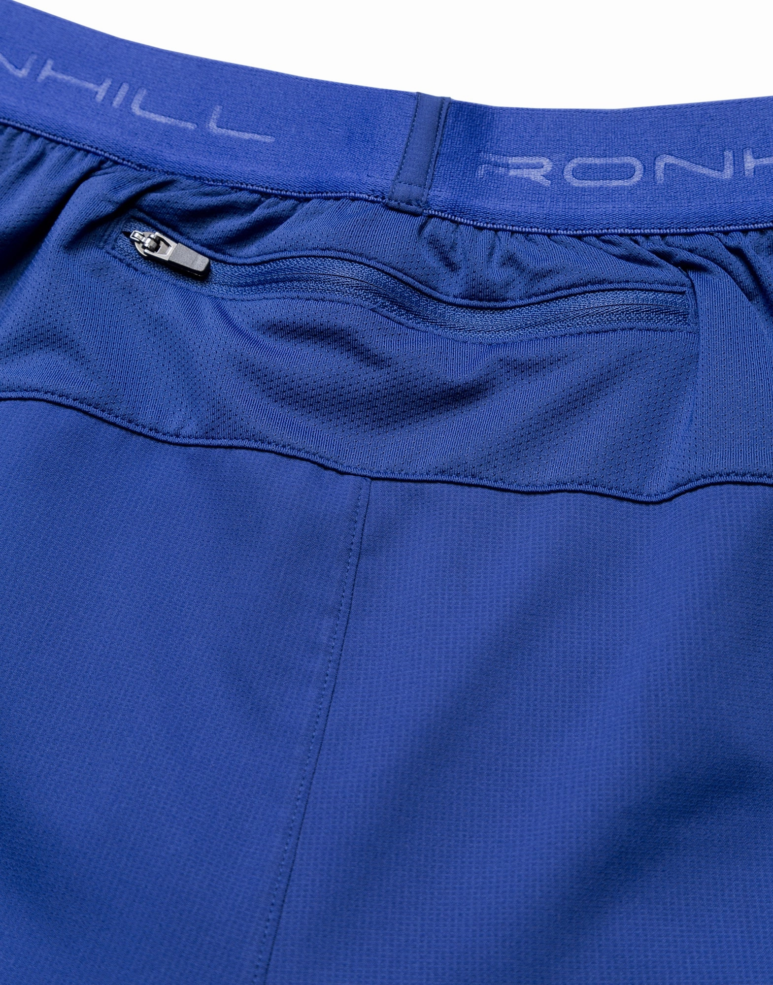 Ronhill Tech Twin 2 In 1 Mens Running Shorts - Blue Anti Slip Waist Grip Home Style