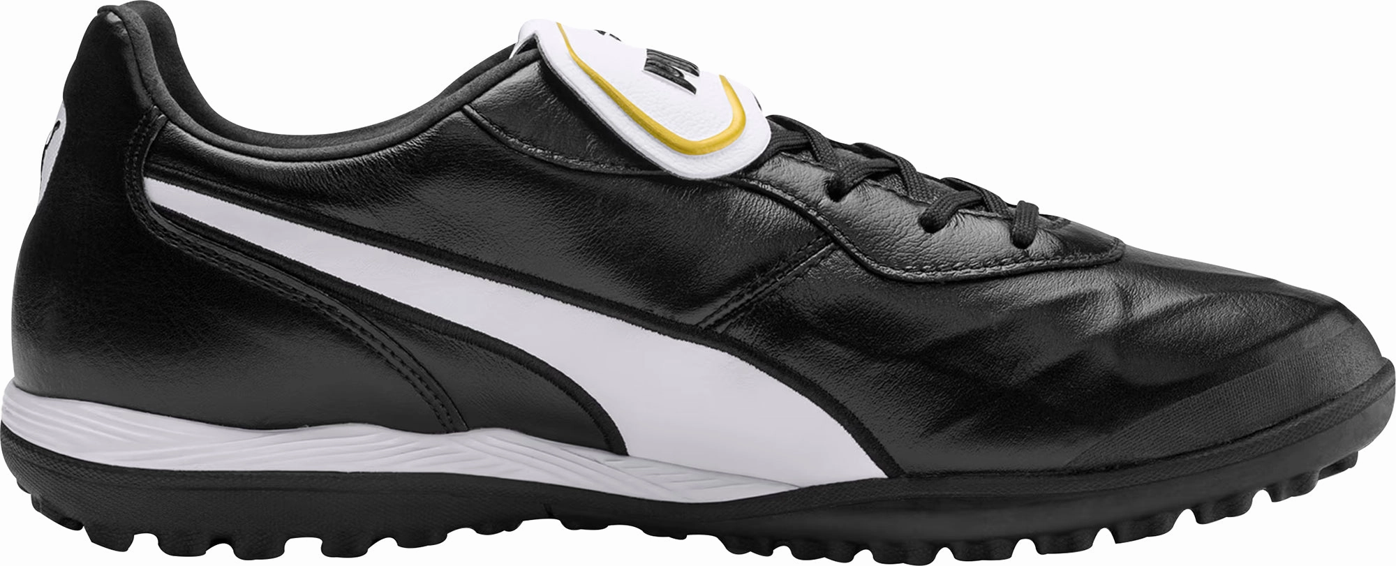Puma King Top TT Astro Turf Mens Football Boots - Black Weather Resistant Coating Odor Control Technology