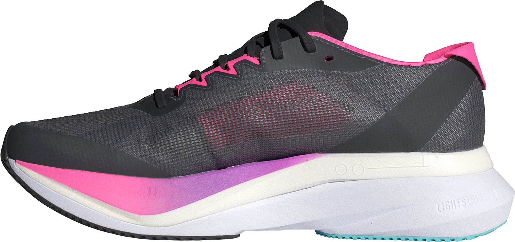 Compression Web casual equipment adidas Adizero Boston 12 Womens Running Shoes - Grey