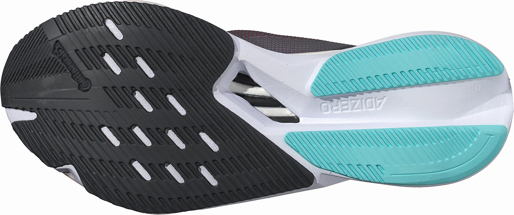 adidas Adizero Boston 12 Womens Running Shoes - Grey high - profile shoes Sock Like Ankle Fit