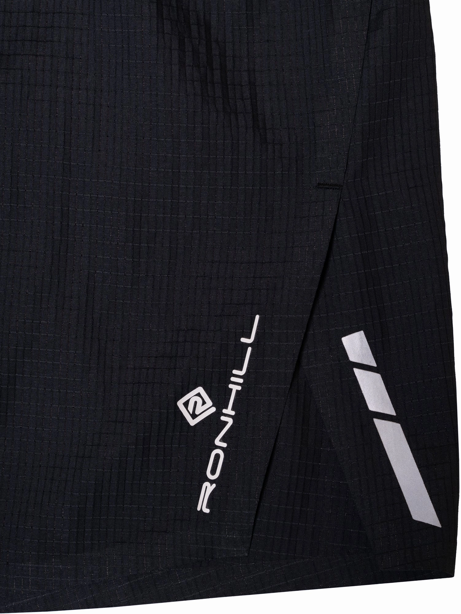 scarf Ronhill Tech Race 5 Inch Mens Running Shorts - Black