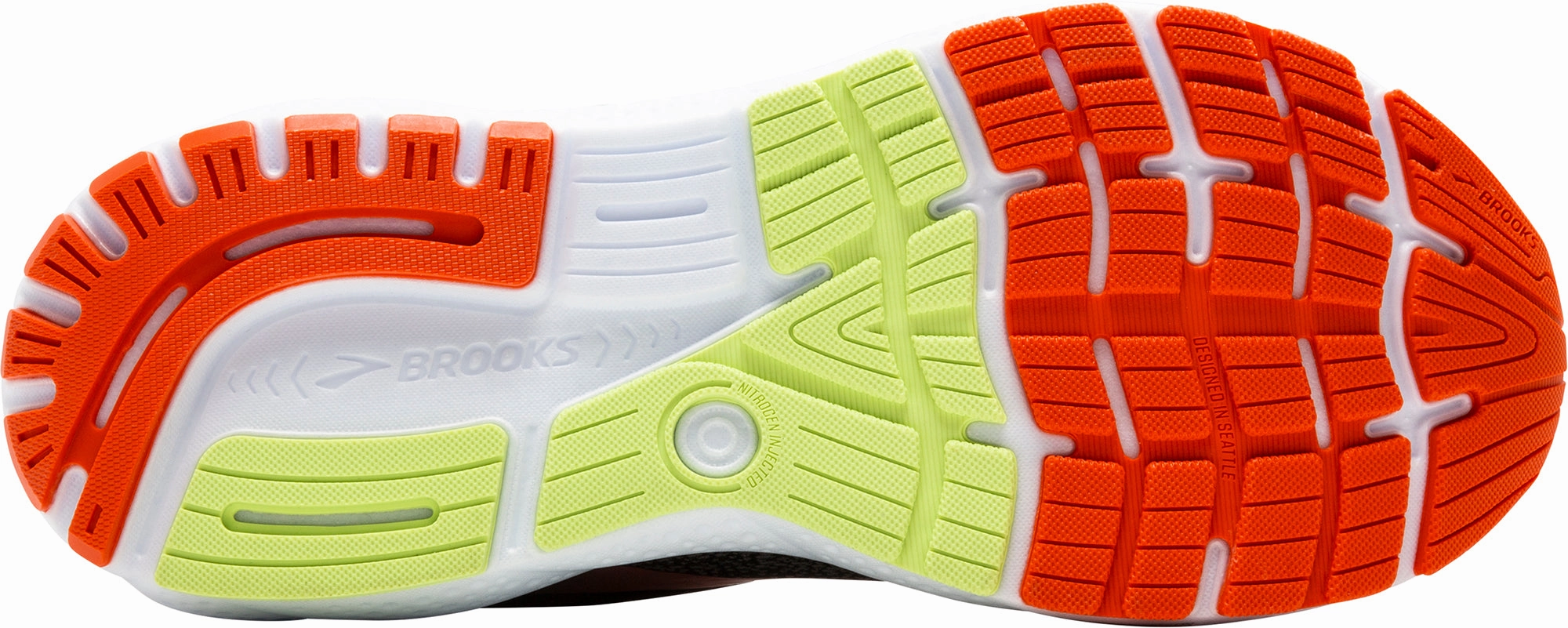 Brooks Ghost 16 GORE-TEX Mens Running Shoes - Black Abrasion Resistant Outsole Technology-rich