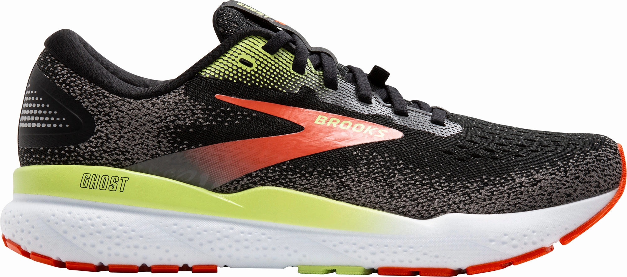 running in hilly terrain shoes scratch - resistant Brooks Ghost 16 GORE-TEX Mens Running Shoes - Black