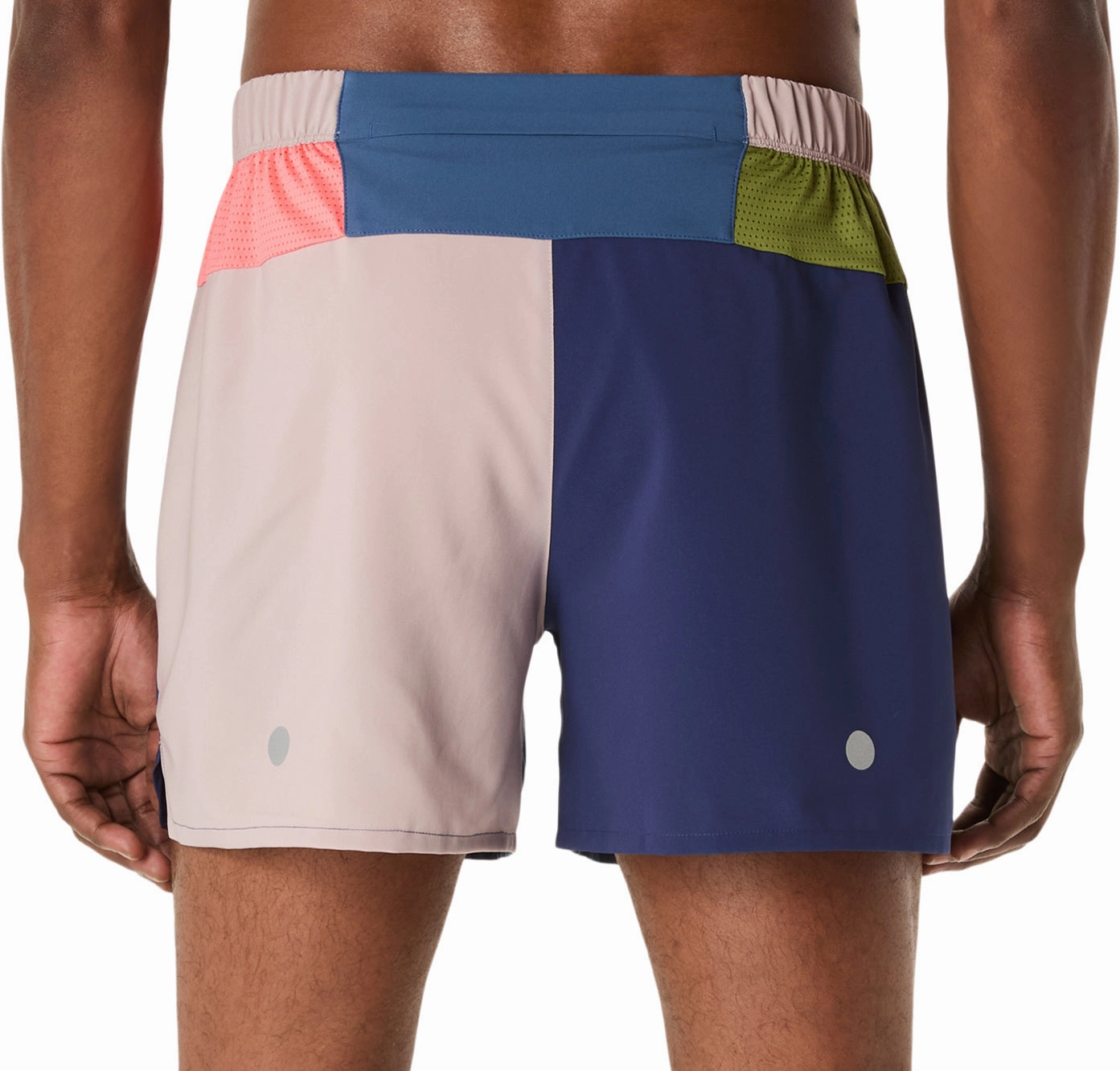 Asics Shikisai 5 Inch Mens Running Shorts - Blue Fitness Ready Crisp Texture