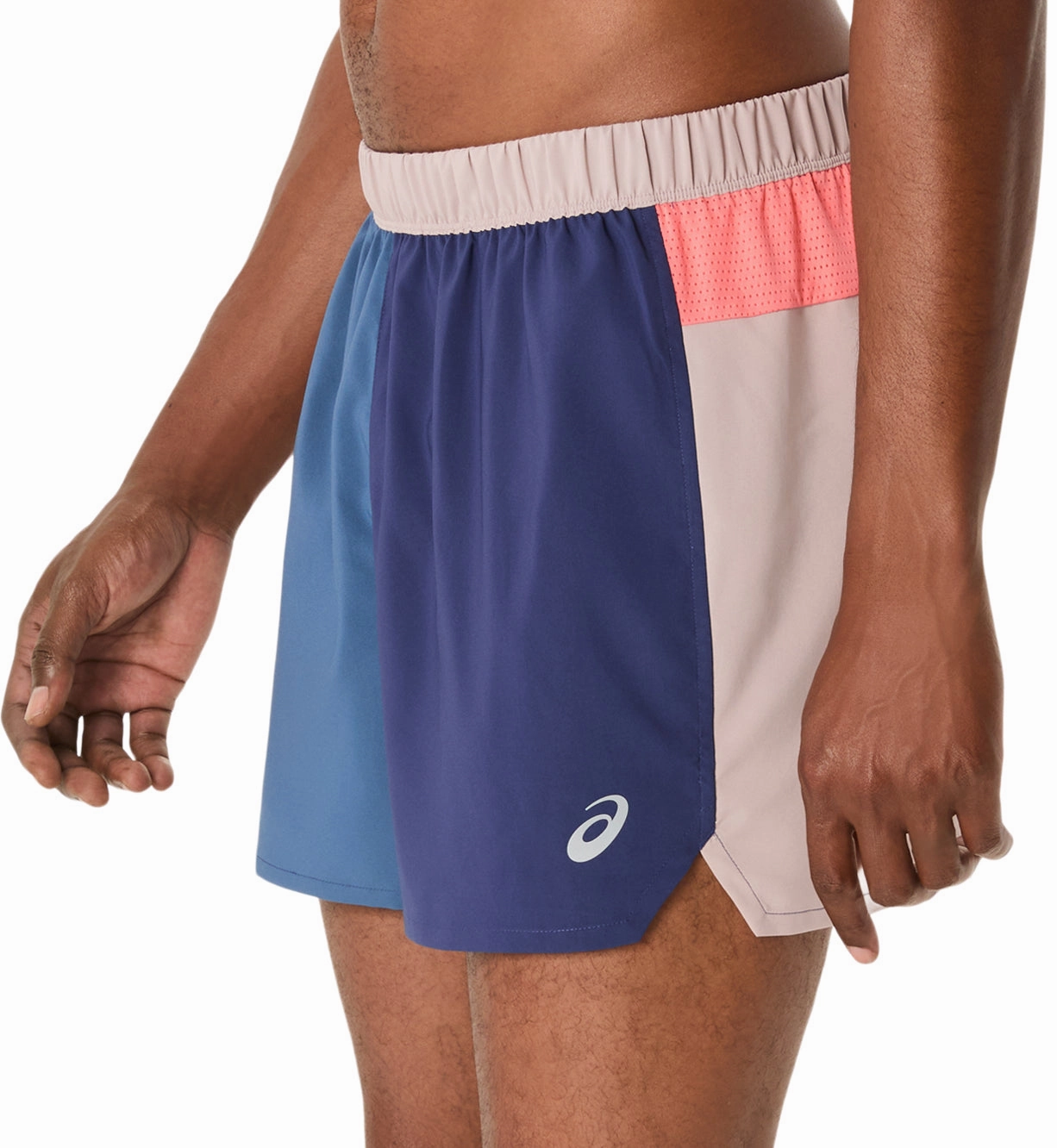 Asics Shikisai 5 Inch Mens Running Shorts - Blue Breathable Motion