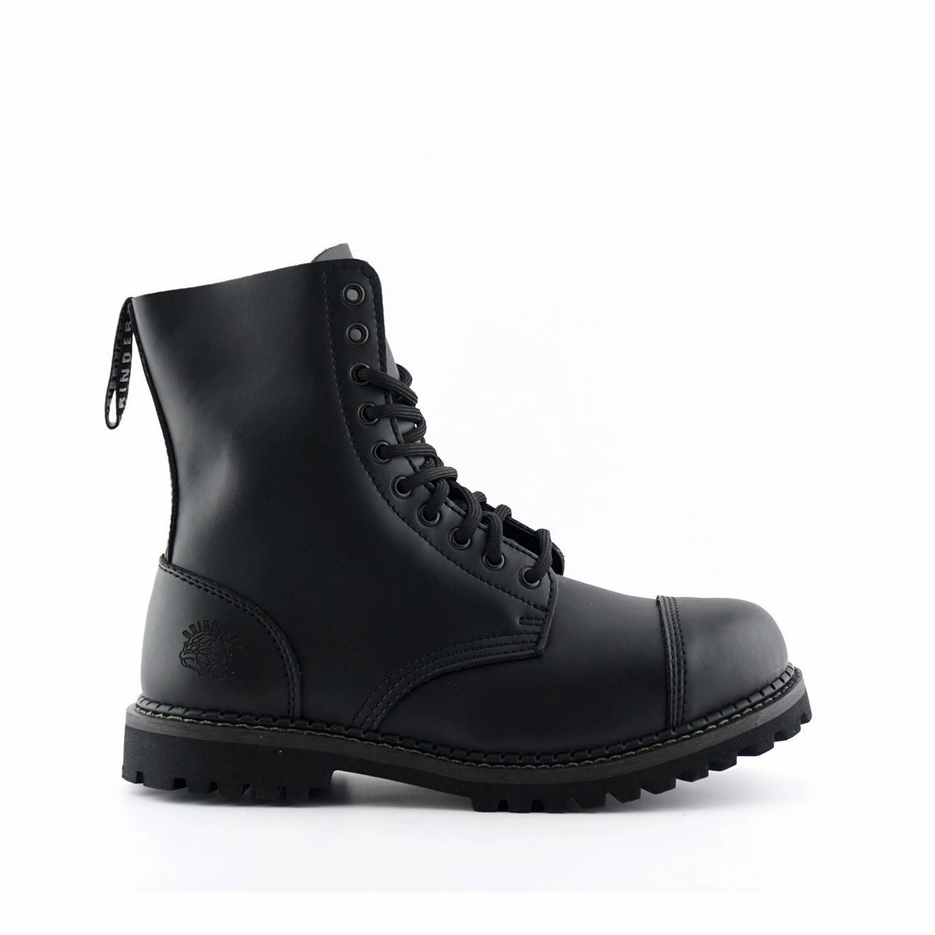 Insulated Fit Grinders Stag CS Black Unisex Safety Steel Toe Cap Military Punk Boots