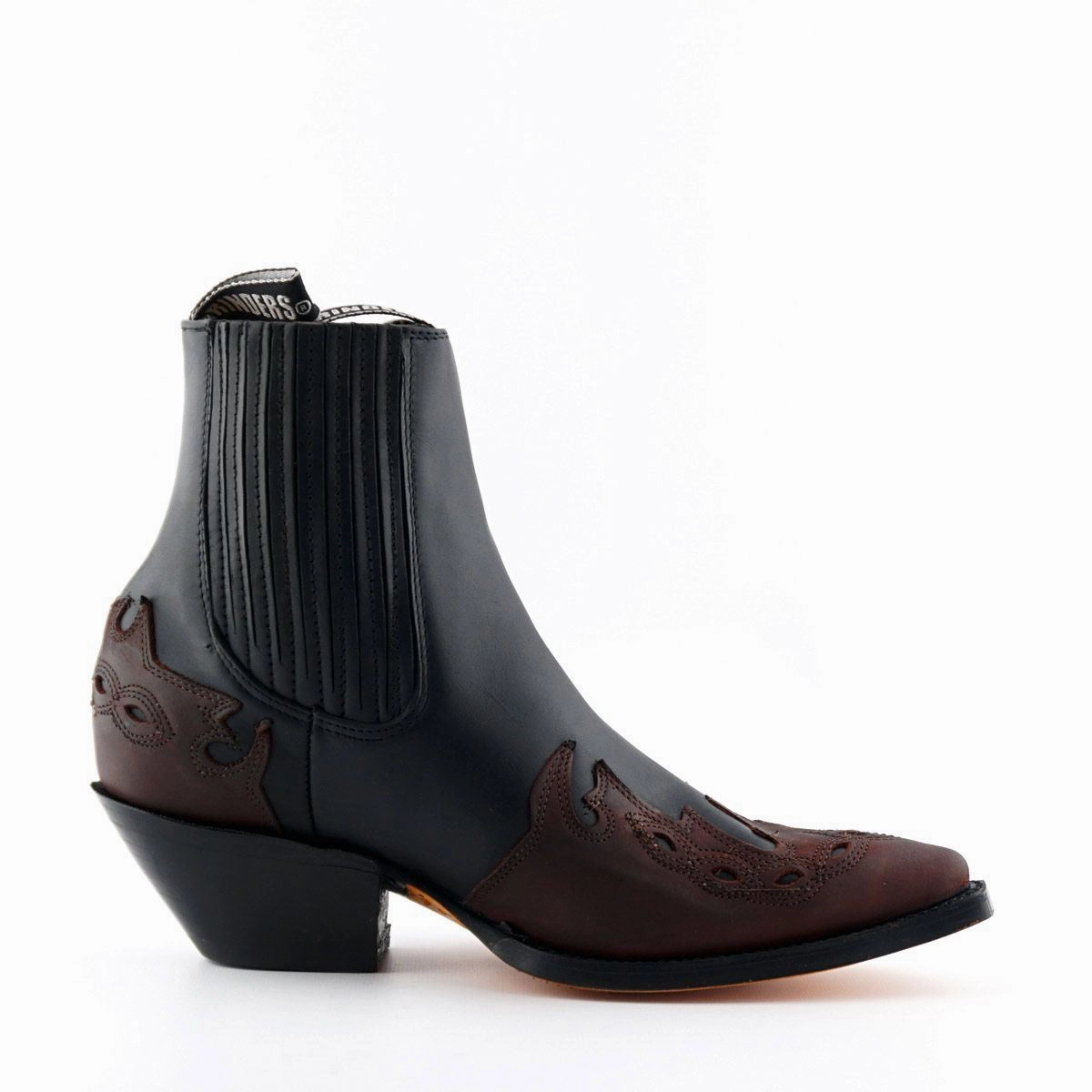 Grinders Unisex Leather Black Western Boots- Arizona Lo Cold Weather Quick Drying Windy Weather