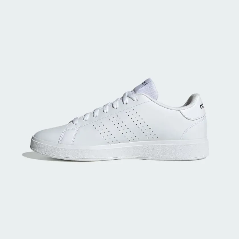 Cruise Wear Adidas Men's Advantage 2.0 Triple White Sneaker Shoes