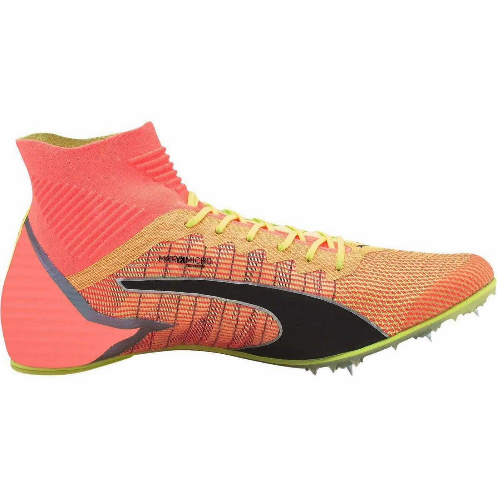 Soft Terrain Puma evoSPEED Tokyo Future Mid Running Spikes - Yellow