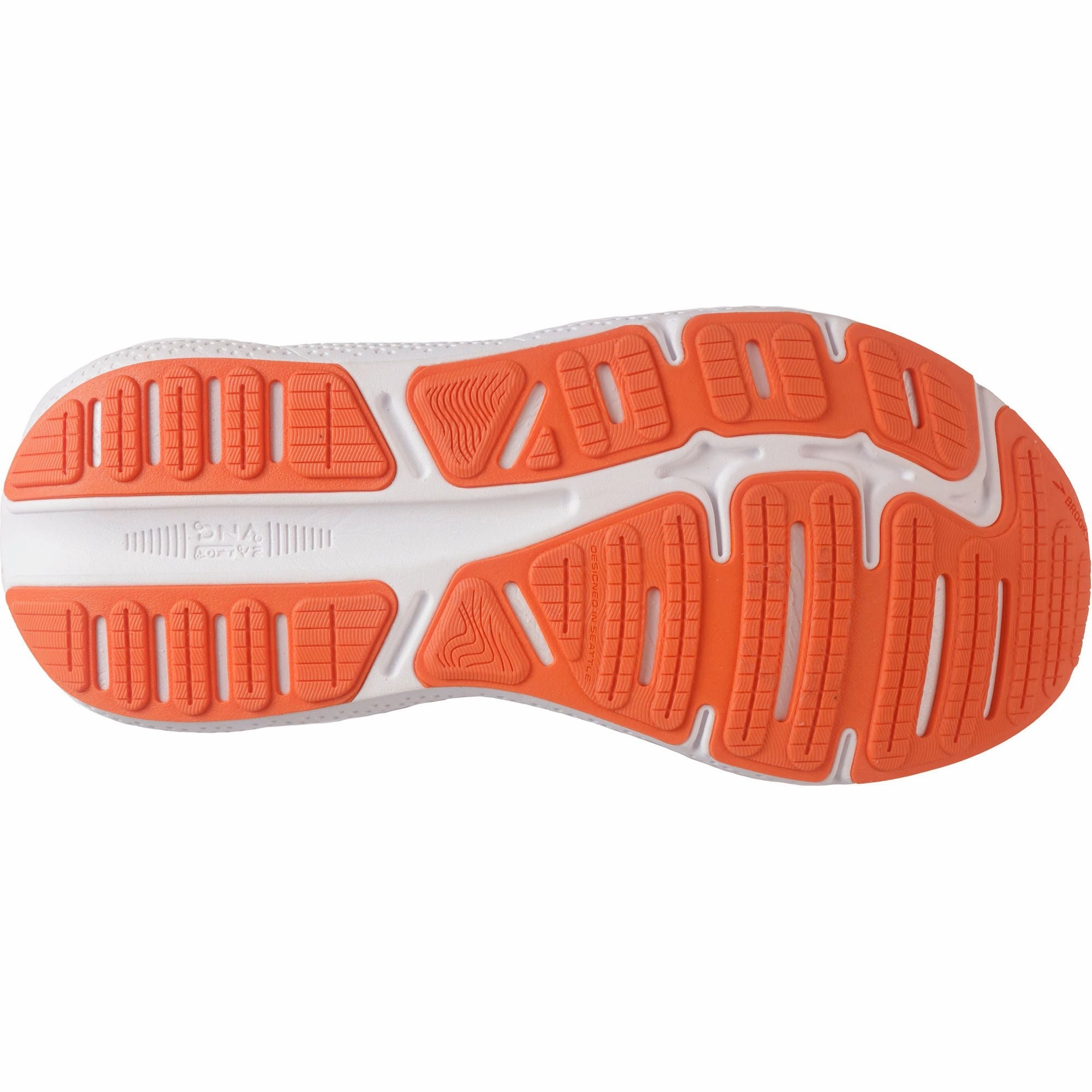 Brooks Ghost Max Mens Running Shoes - Orange hydration pack