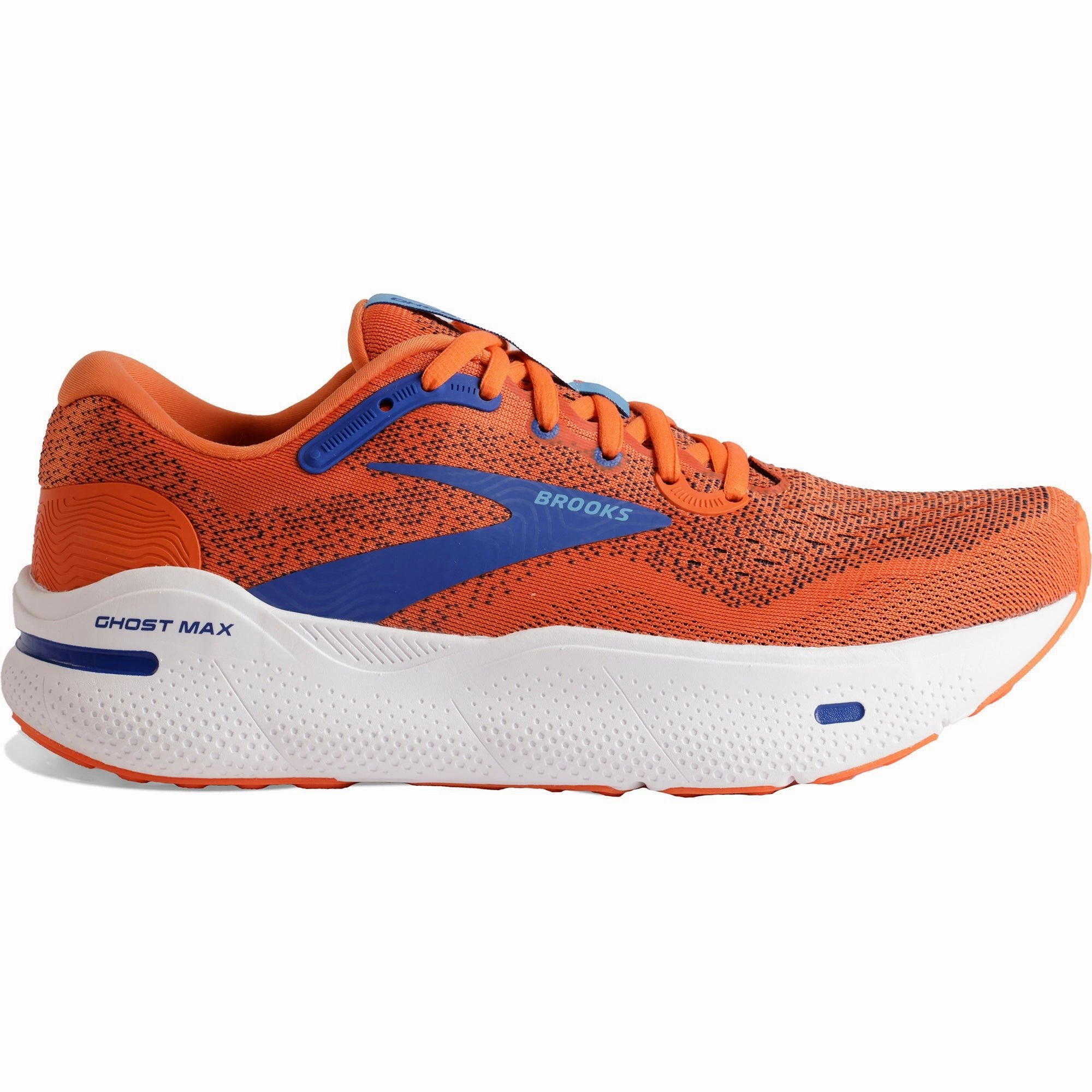 Brooks Ghost Max Mens Running Shoes - Orange Tear Resistant Upper Material