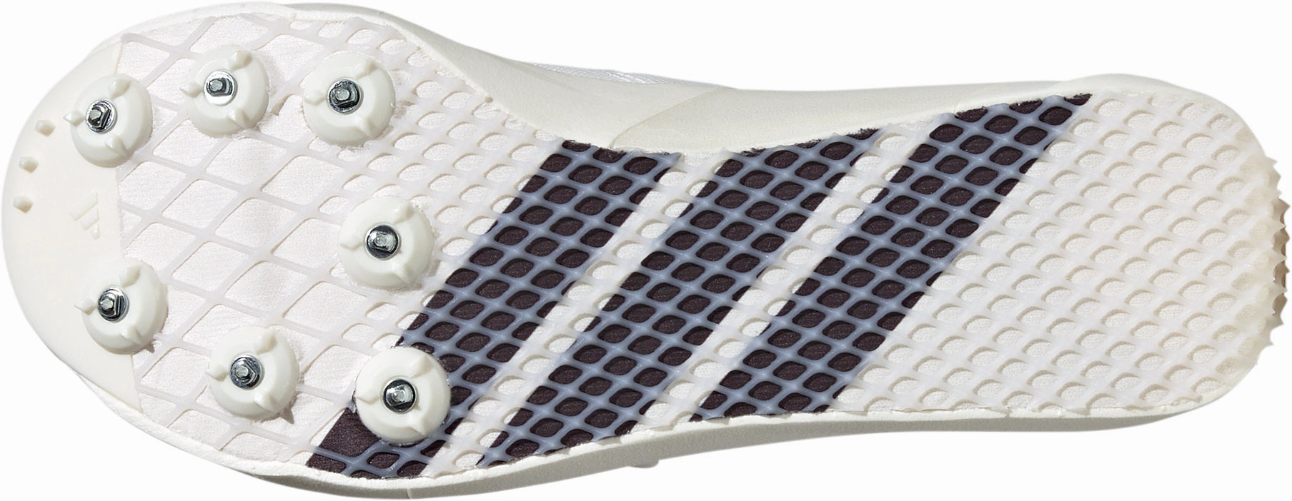 Stable Midsole adidas Adizero Triple Jump / Pole Vault Field Event Spikes - White