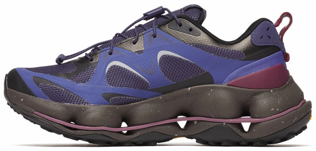 Contoured Footbed Shape running in a funicular area shoes Merrell Speedarc Matis GORE-TEX Womens Walking Shoes - Blue