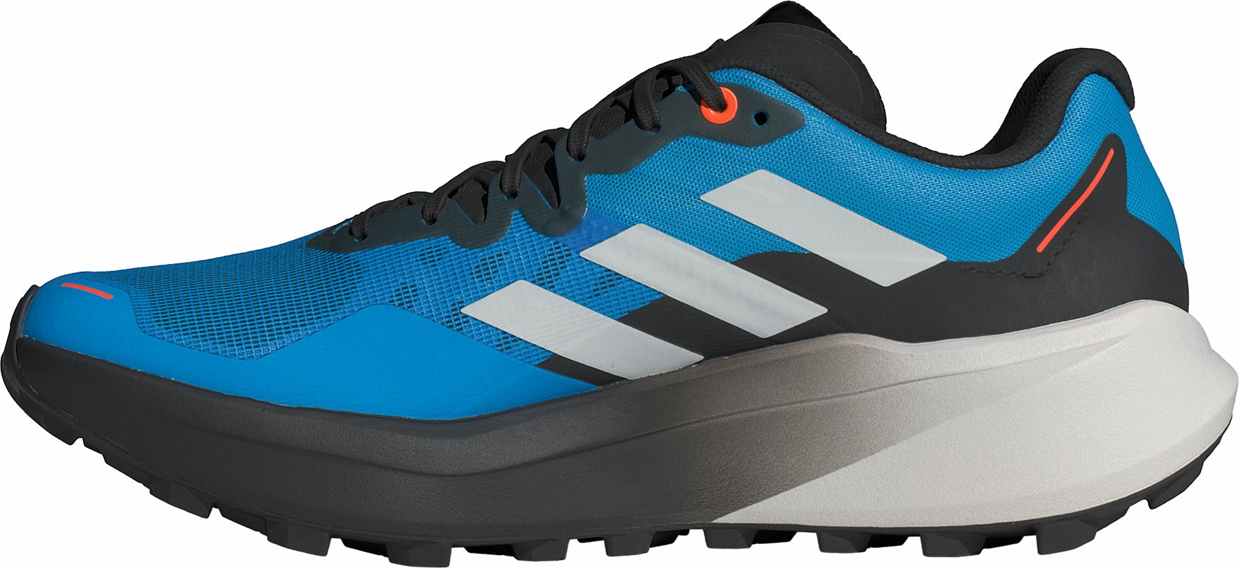 adidas Terrex Agravic 3 Mens Trail Running Shoes - Blue Engineered Midsole Bold Patterns