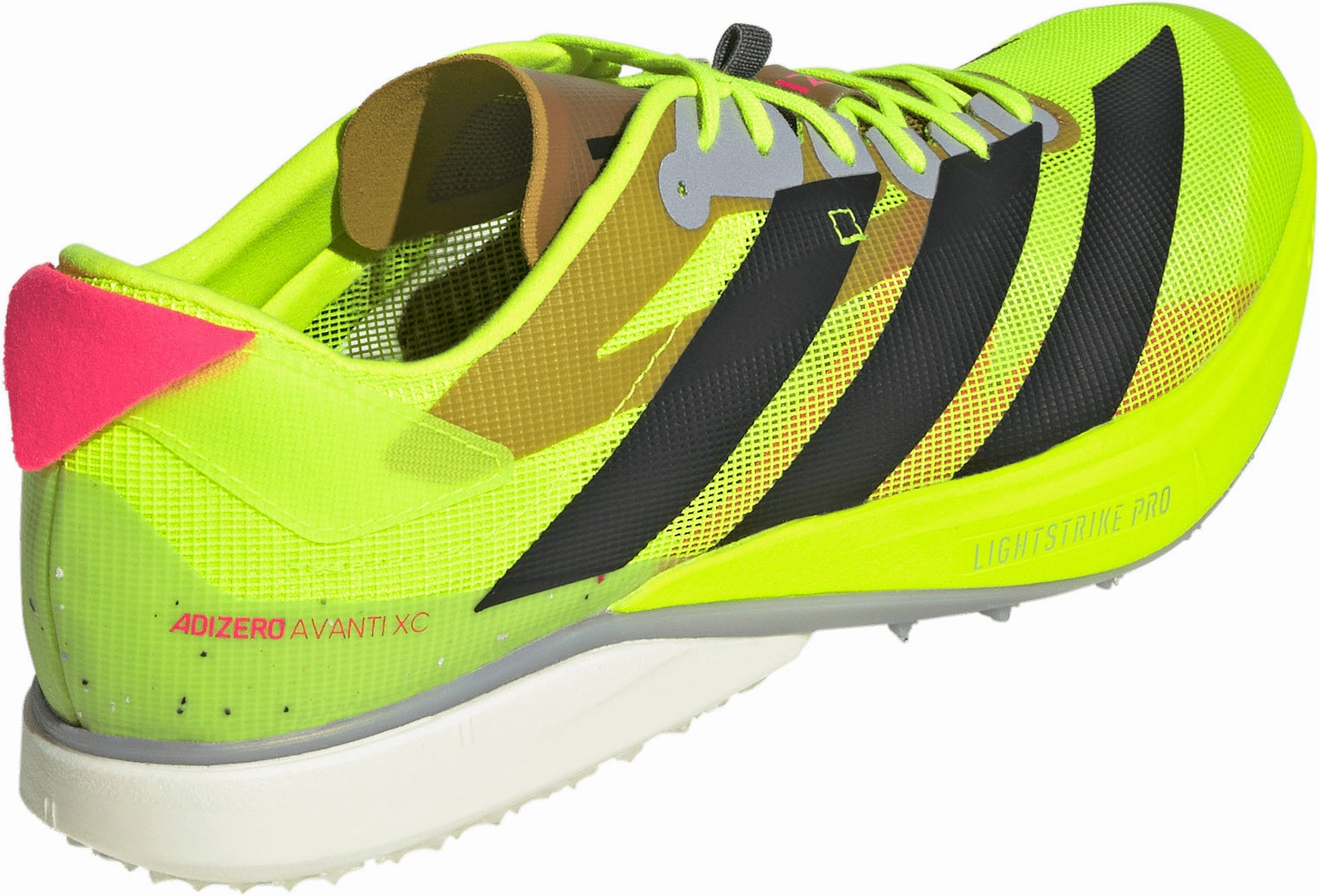 Training Partner Grass Grip adidas Adizero Avanti XC Cross Country Spikes - Yellow