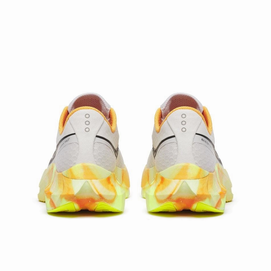 padded tongue shoes Saucony Men's Endorphin Pro 4 Running Shoes in Fog/Peel SS25