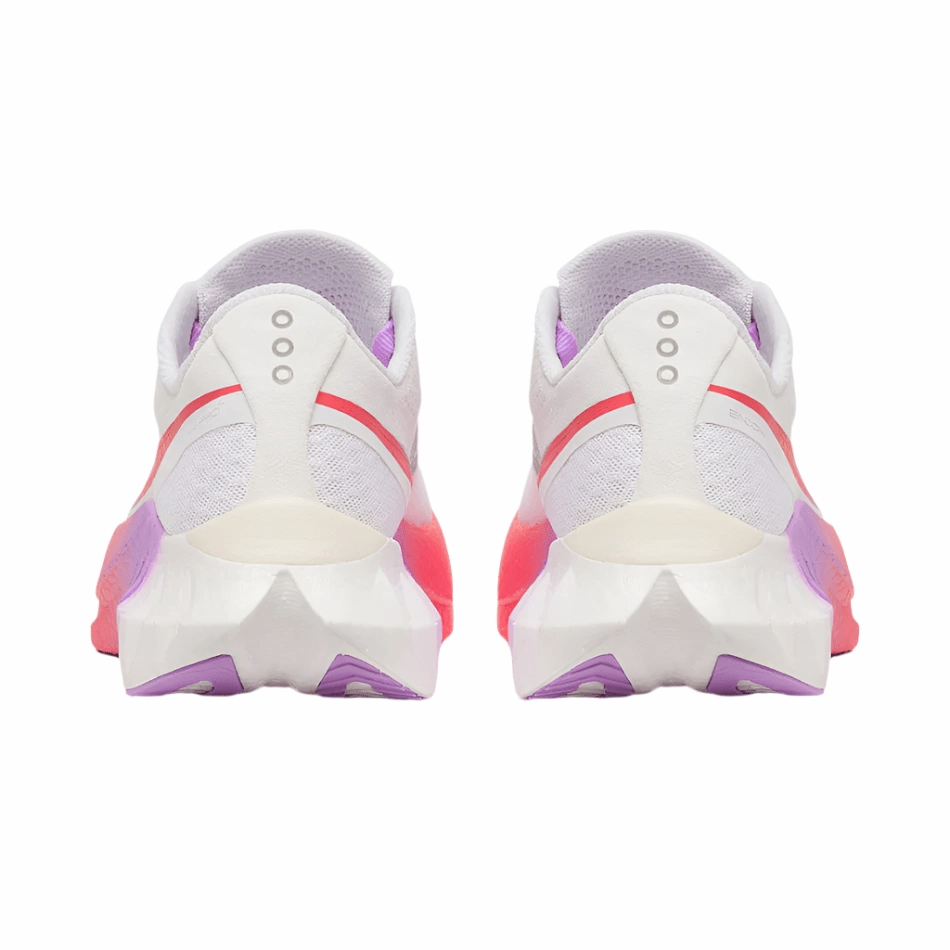 Saucony Women's Endorphin Pro 4 Running Shoes in White/Crocus AW25 Thermoregulating Interior