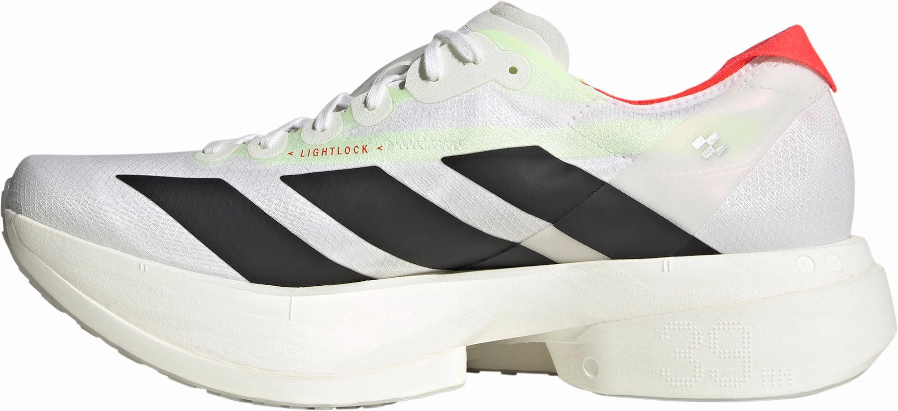 adidas Adizero Adios Pro 4 Mens Running Shoes - White Responsive Feedback Subtle patterns