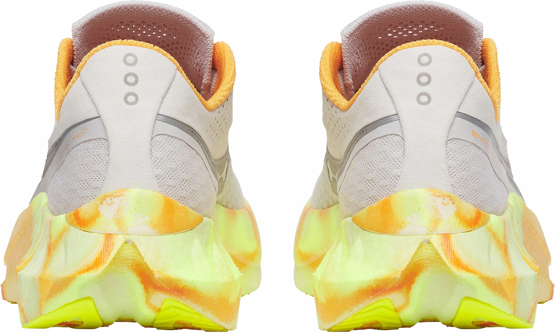 Soft Lining Fabric Saucony Endorphin Pro 4 Womens Running Shoes - Grey