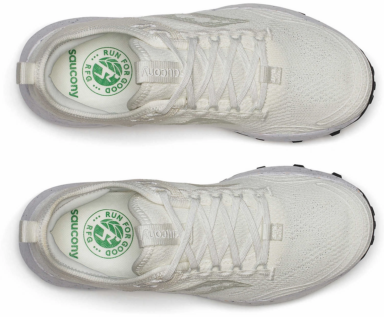 core training running wear Saucony Peregrine RFG Womens Trail Running Shoes - White