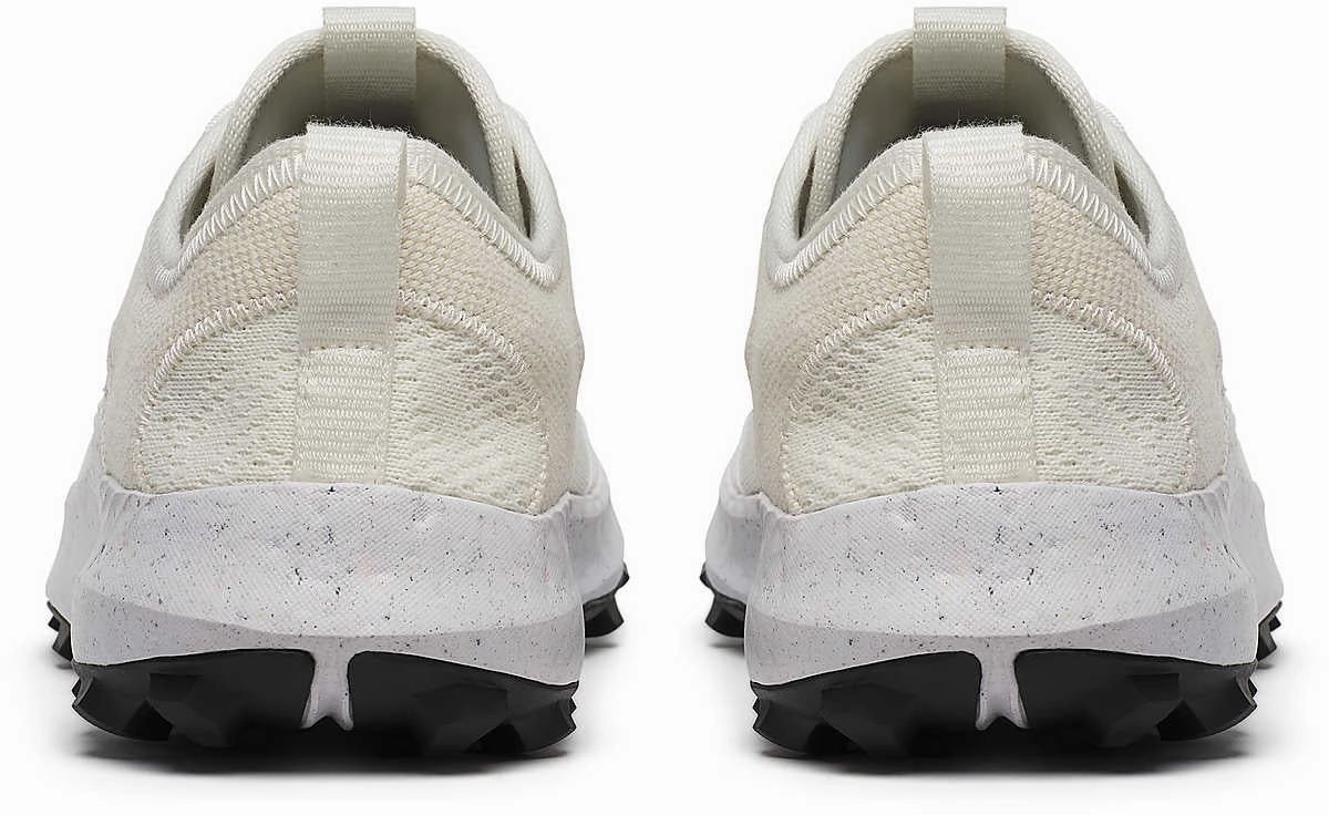 Abrasion Resistant Lacing System Saucony Peregrine RFG Womens Trail Running Shoes - White