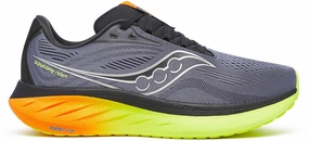 Saucony Ride 18 Mens Running Shoes - Grey Walk Balance Indoor Use