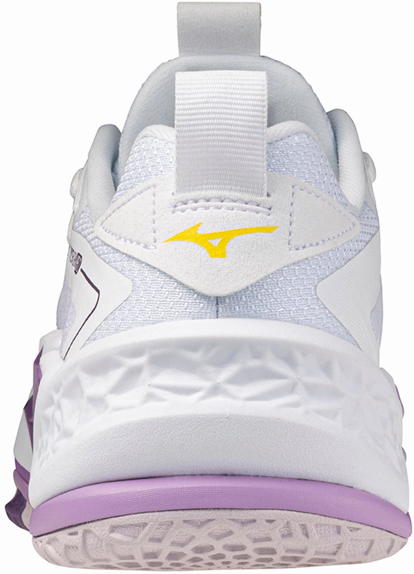 Long Lasting Support Smart Moves Mizuno Wave Stealth Neo 2 Womens Netball Shoes - White