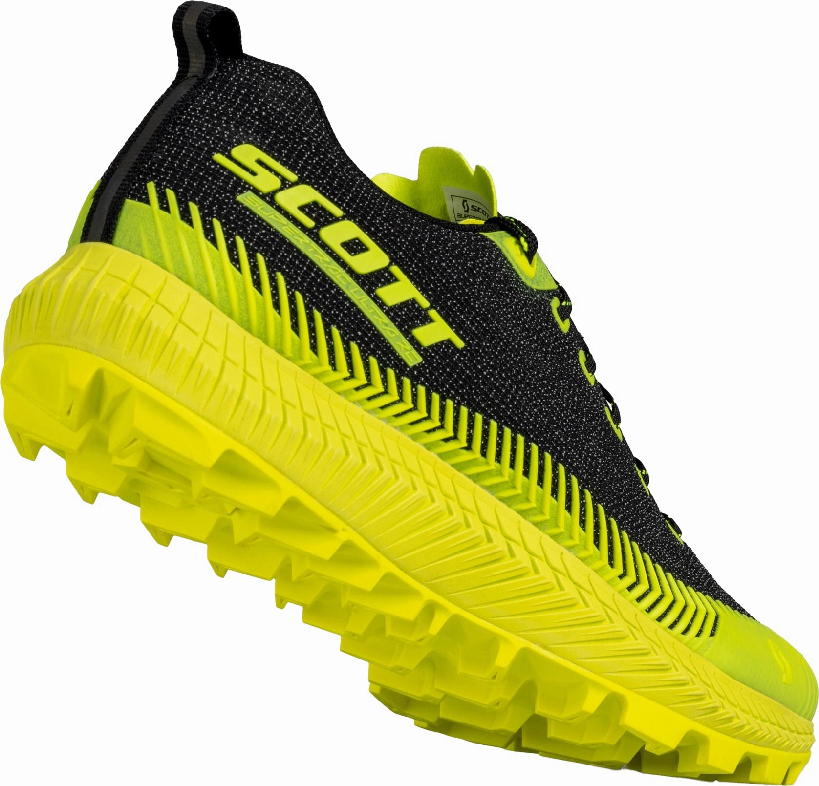 Scott Supertrac Ultra RC Mens Trail Running Shoes - Black AntiSlip running in a fumarole area shoes