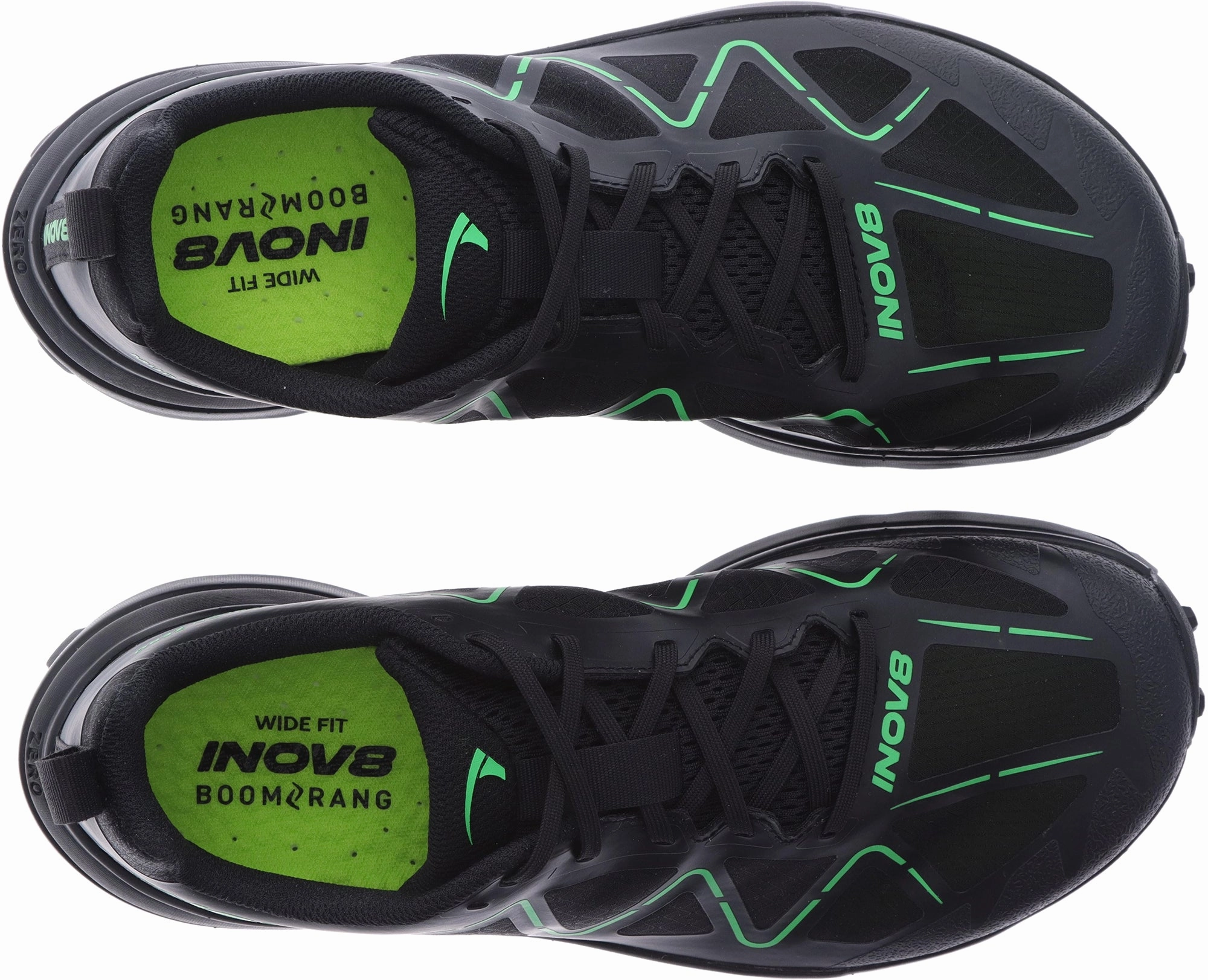 Inov8 MudTalon Zero WIDE FIT Womens Trail Running Shoes - Black Thermoregulating Fabric