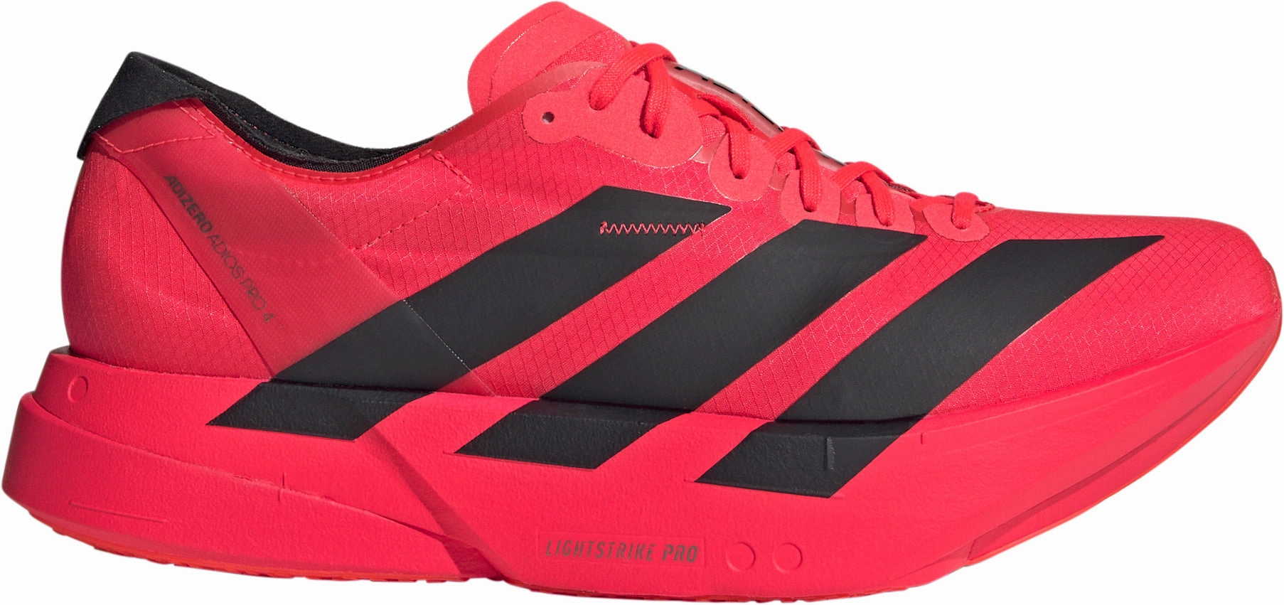 3D Knit Structure Thermoregulating Interior adidas Adizero Adios Pro 4 Mens Running Shoes - Red