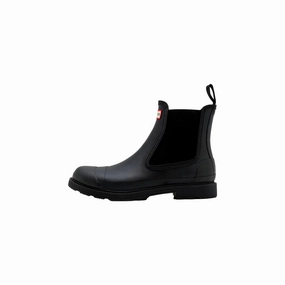 Hunter Commando Chelsea Boot Black  MFS9016RMA Men's Lined interior Anti microbial