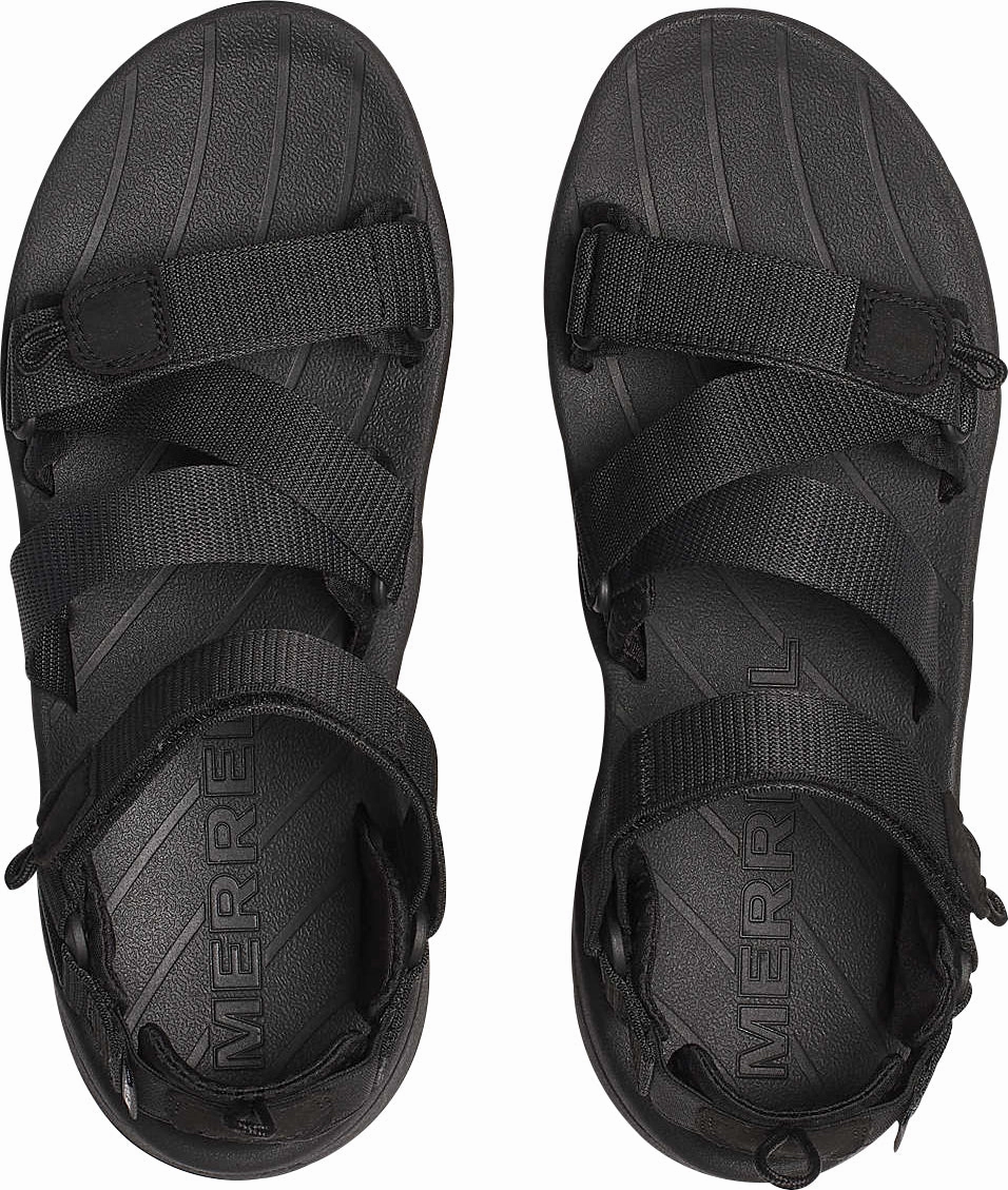 All-Terrain Support globally - recognized Merrell Speed Fusion Sport RMX Mens Sandals - Black