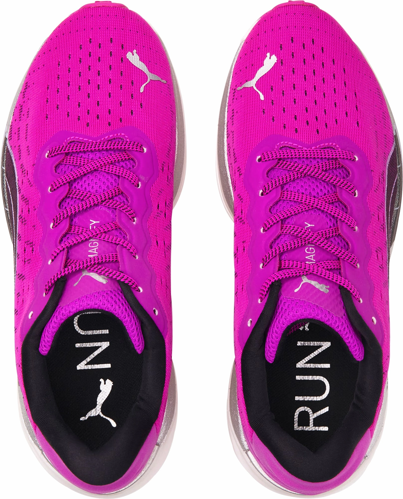 All Day Fit 3D printed midsole Puma Magnify Nitro Womens Running Shoes - Purple