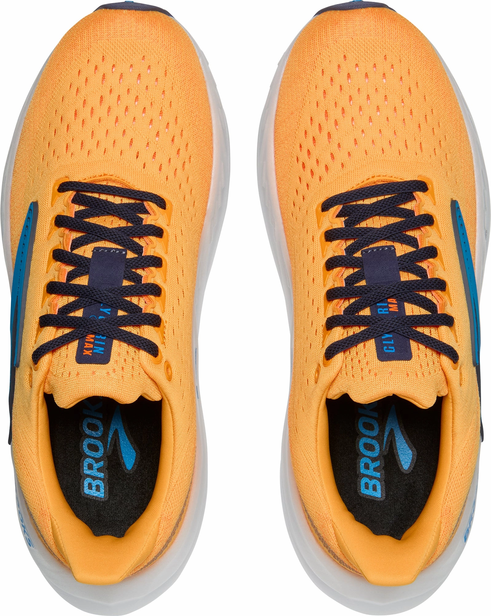 Brooks Glycerin Max Mens Running Shoes - Orange low - cost shoes running on a track oval